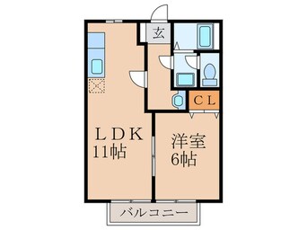 間取図 不二コーポ