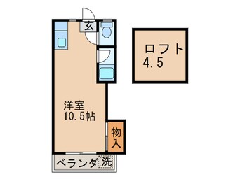 間取図 シティベ－ル陣山Ｃ