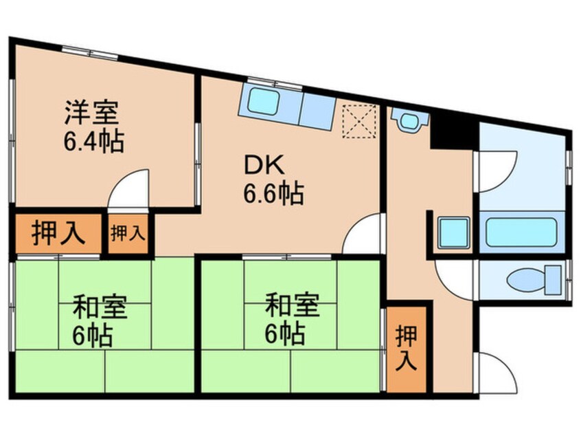 間取図 原口ビル