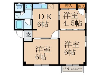 間取図 ファミールメゾン舞の浦