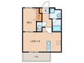 リバティ１３の間取図