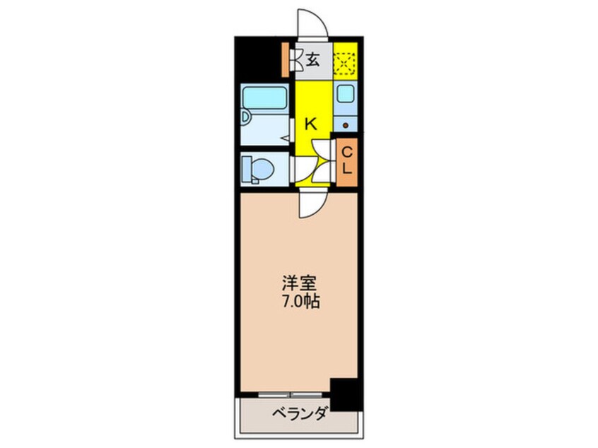 間取図 セントラル笹丘