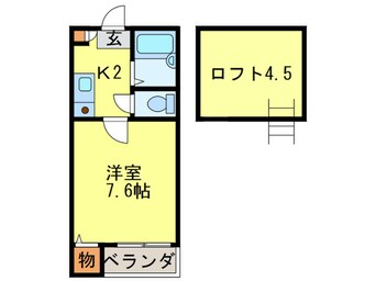 間取図 ブラッサムＭ井尻