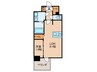 MODERN PALAZZO博多駅南AXIA 1LDKの間取り