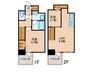 MODERN PALAZZO博多駅南AXIA 2LDKの間取り