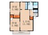グランドメゾンⅡ Ａ棟 2LDKの間取り