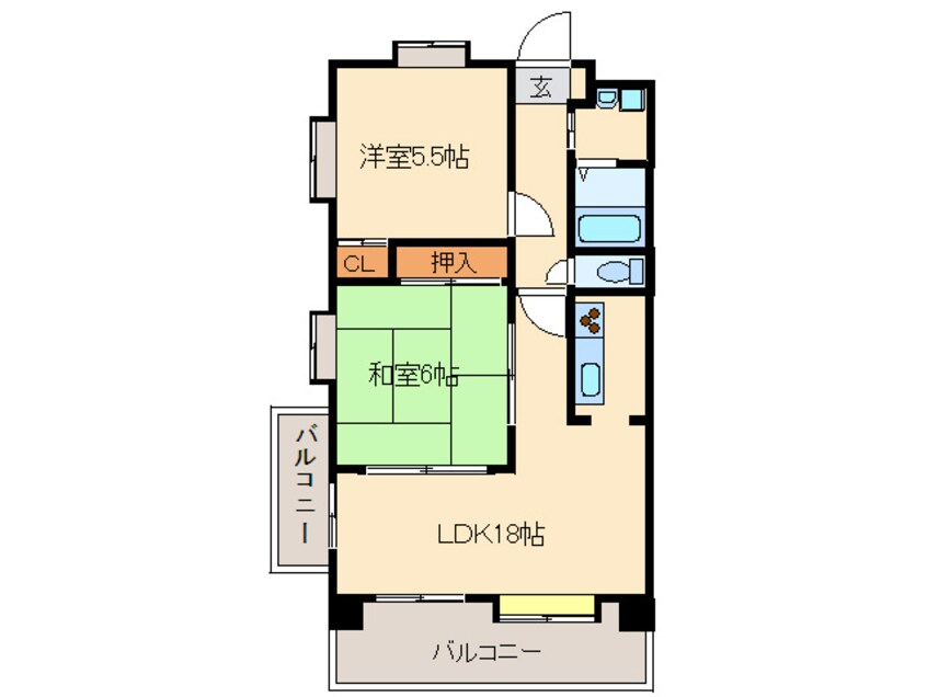 間取図 リファレンス箱崎