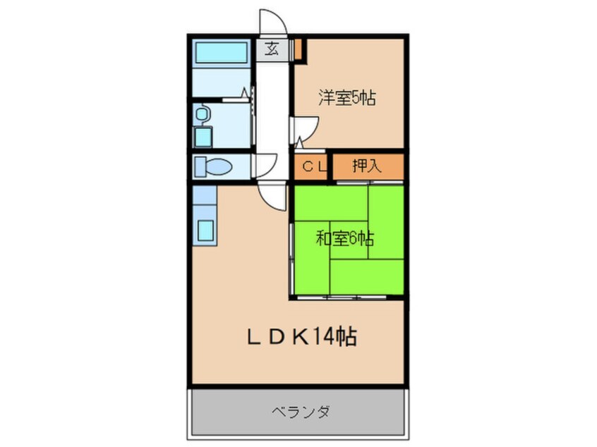 間取図 リファレンス箱崎