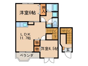 間取図 グレイスコート