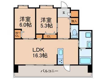 間取図 アジュール日吉町