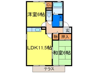 間取図 ウィルモアＷＡＤＡ