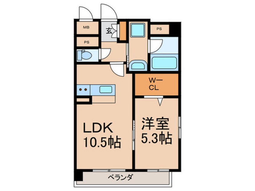 間取図 ソフィア２１新合川