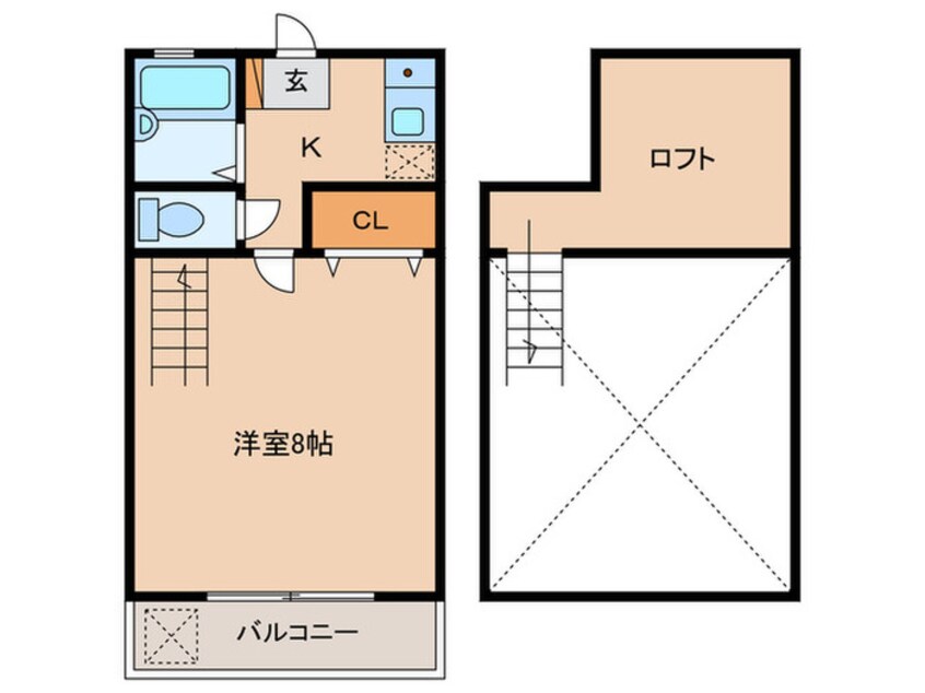 間取図 ステディハウス神松寺