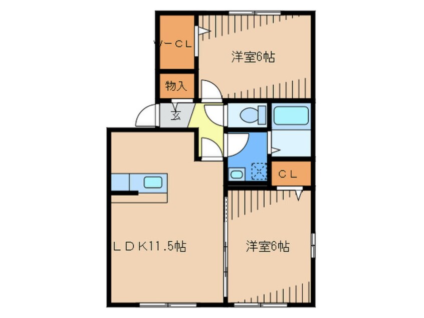 間取図 ベルックスハイム