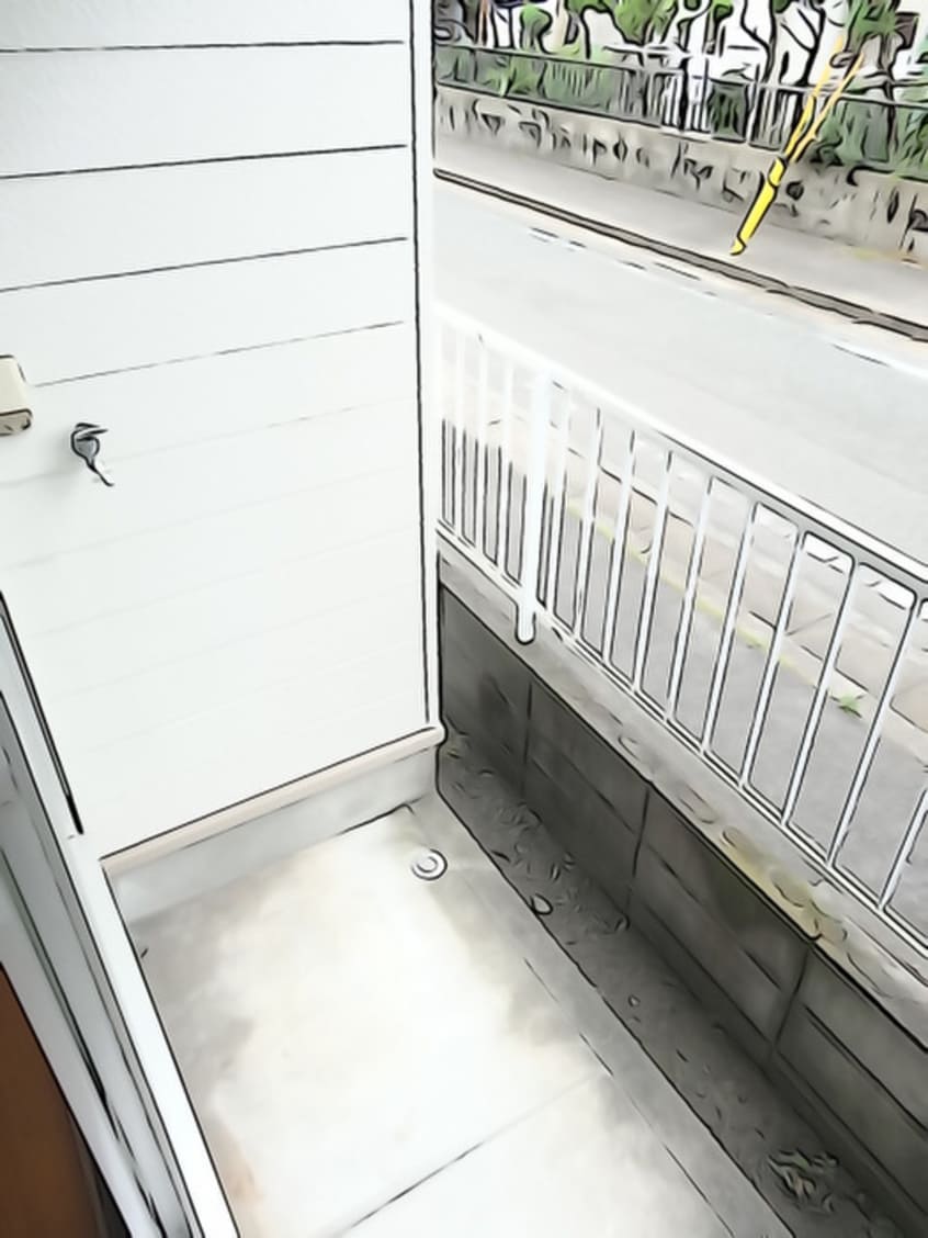 ベランダ・バルコニー コットンハウス南福岡 Ｂ