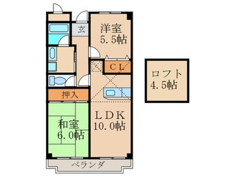 間取図 ヴィクトリアパラッツオ