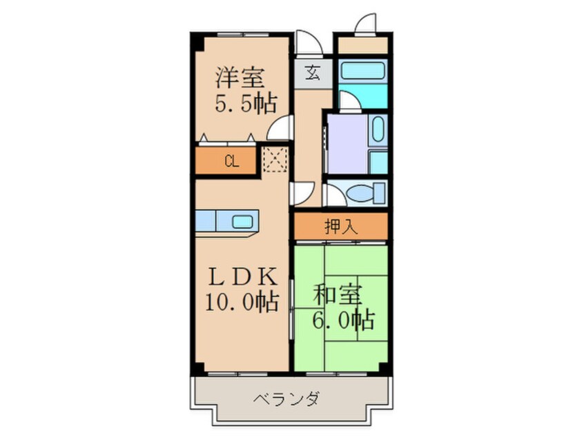 間取図 ヴィクトリアパラッツオ