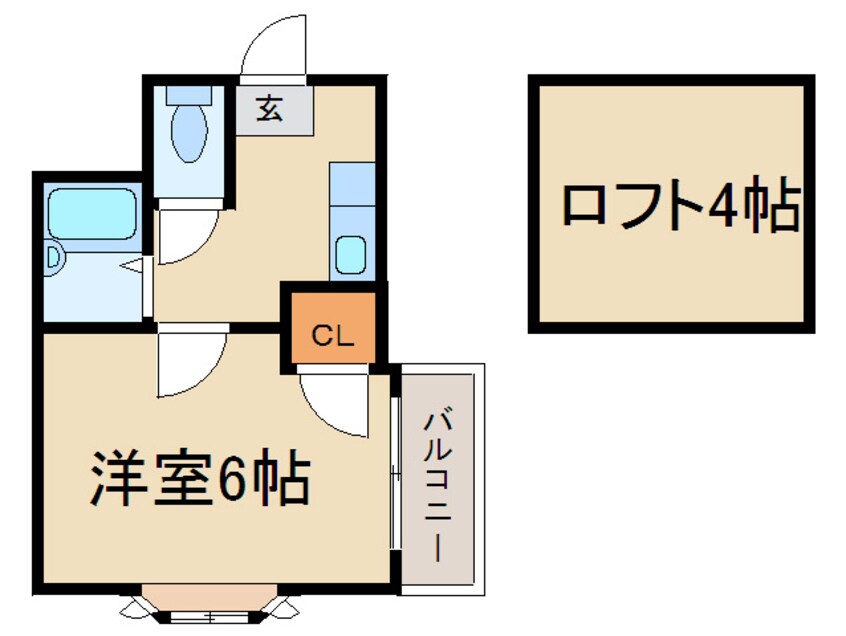 間取図 ウエストレイク