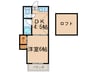 シテｨベ－ルＩＤＡＩ 1DKの間取り