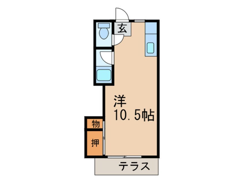 間取図 シテｨベ－ルＩＤＡＩ