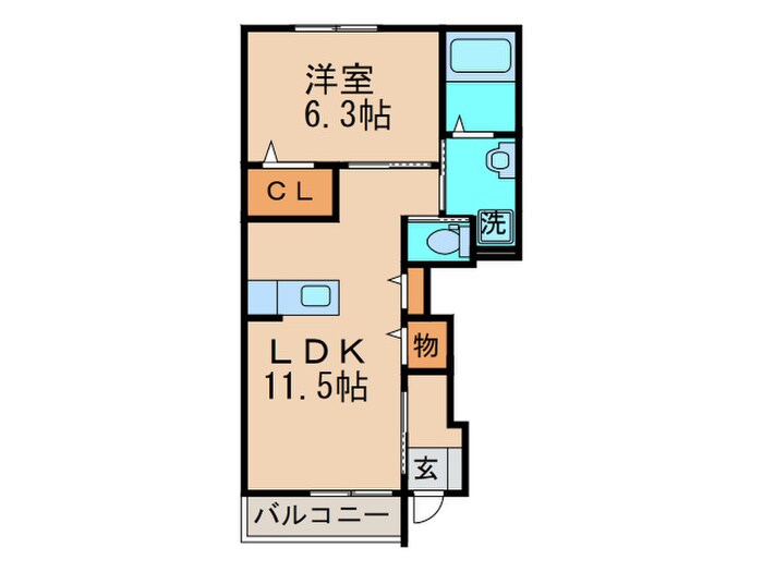 間取り図 メゾン東二島