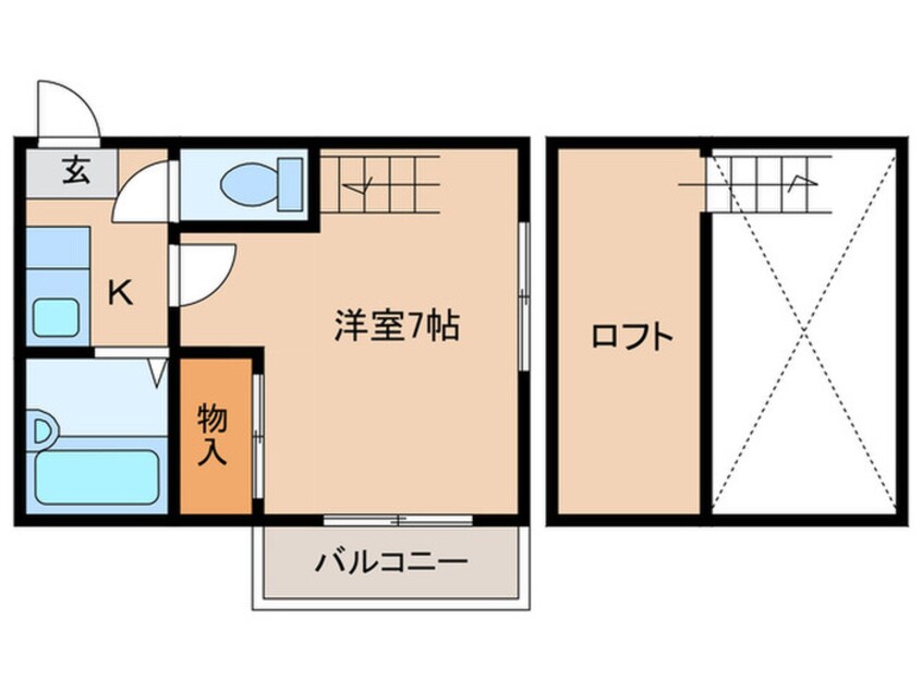 間取図 トレリス福大