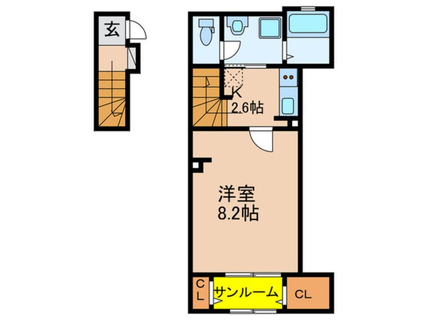 間取図 グリーンコート