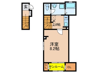 間取図 グリーンコート