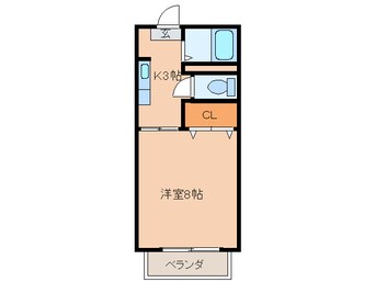 間取図 リヴェ－ル８