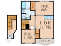 パークメゾンＭ　Ａ棟の間取図