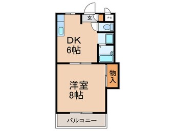 間取図 シャトレ新町