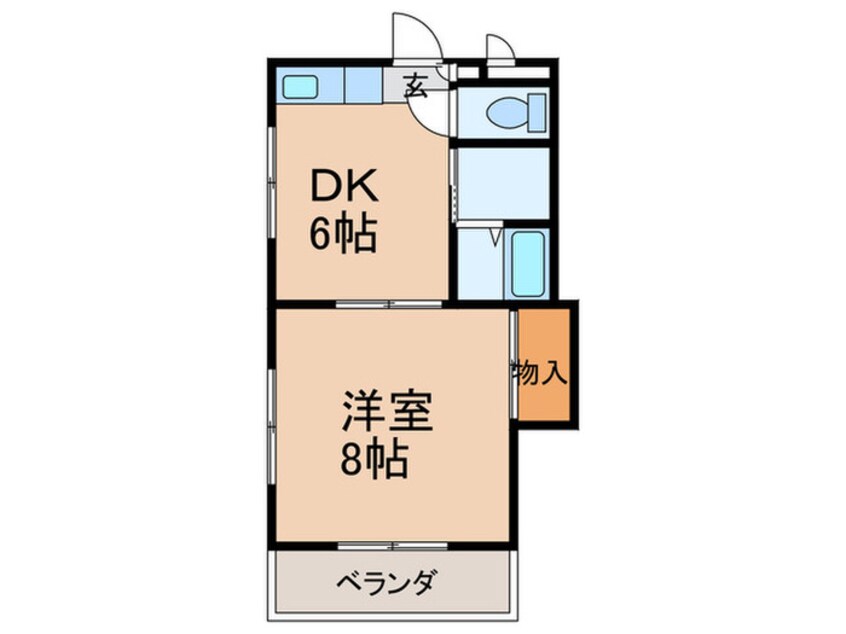 間取図 シャトレ新町