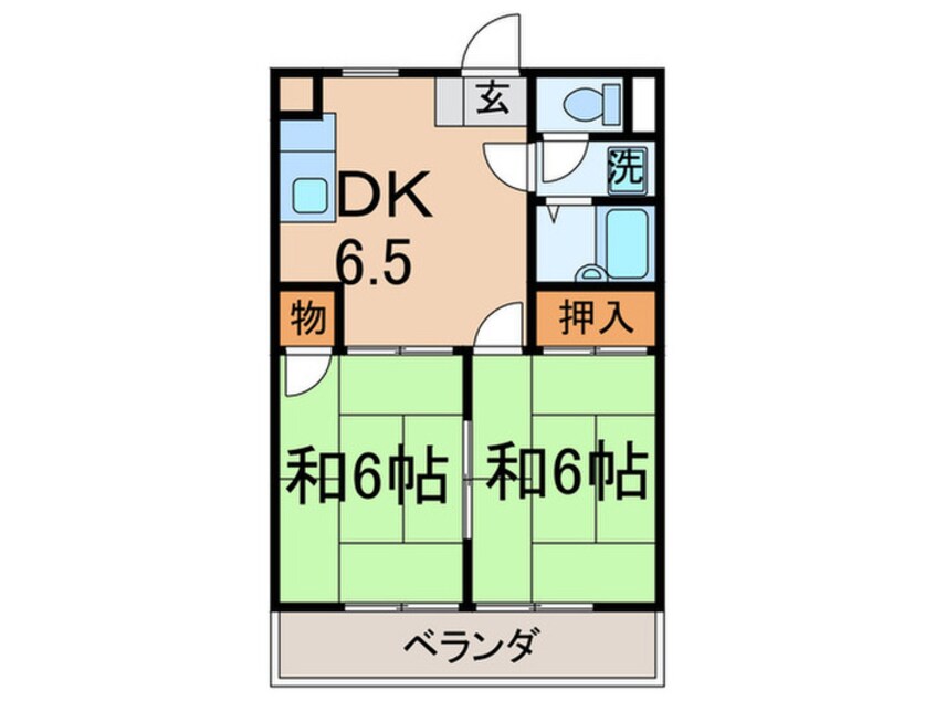 間取図 シャトレ上の原