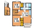 ウィステリア弐番館の間取図