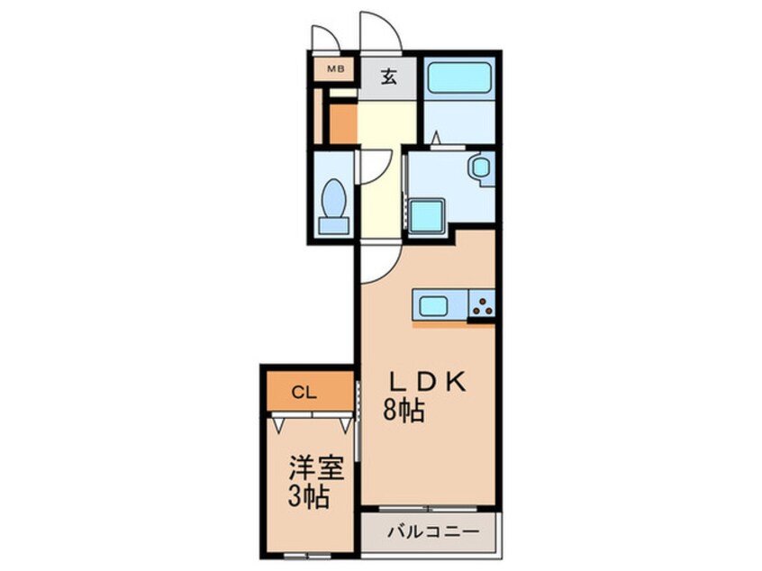 間取図 LIFE　FIELD警弥郷