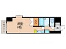アクセス北方 1Rの間取り
