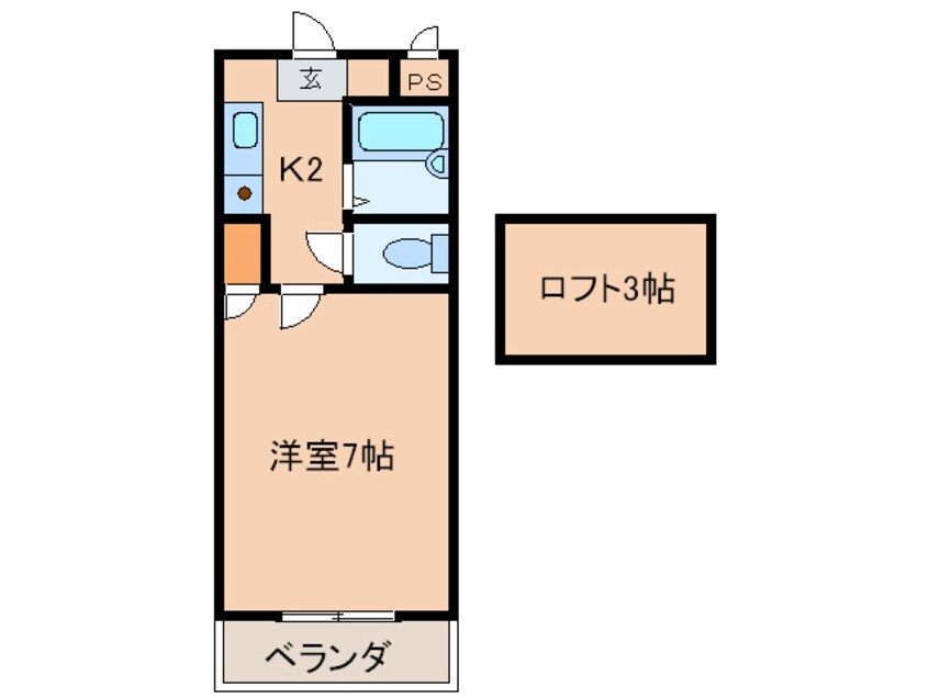 間取図 スズラン７