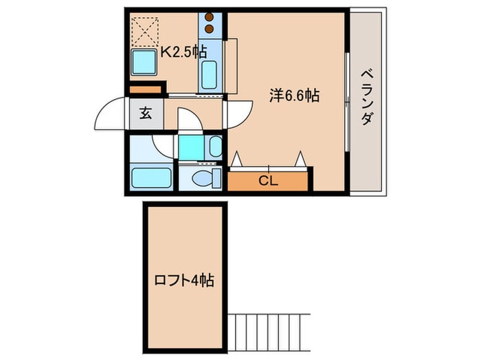 間取り図 デッセ田村