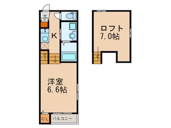 間取図 アドバンス香椎駅前
