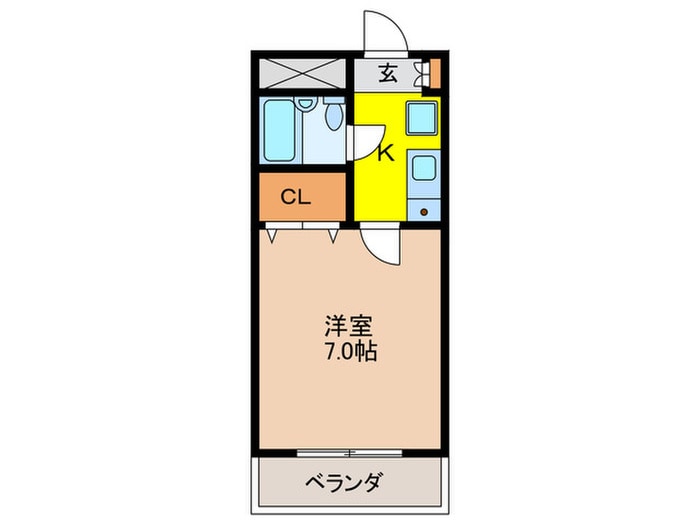 間取り図 ダイレイキュービックⅦ
