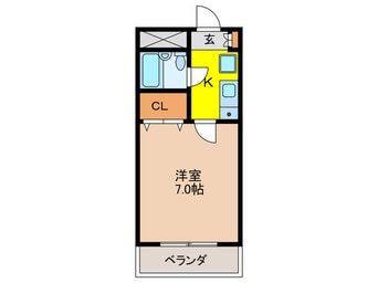 間取図 ダイレイキュービックⅦ