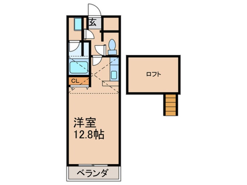 間取図 コ－ポカルチェ