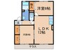 COZYCOURT　B棟 2LDKの間取り