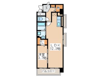 間取図 ソレイユ原田