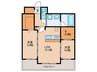 ｴﾝｸﾚｽﾄ博多EAST　PARK（1012） 2LDK+Sの間取り