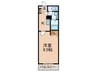 第３ケイコ－マンション駅南 1Kの間取り