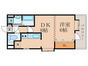 間取図 ニュ－サンリバ－１０番館