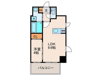間取図 ｻｳﾞｫｲ ｻﾞ･ｾﾝﾄﾗﾙｶﾞ-ﾃﾞﾝ(1301)