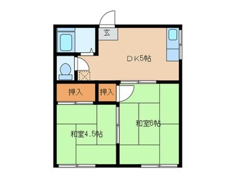 間取図 森山荘