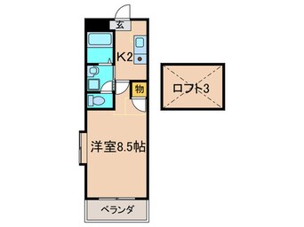 間取図 スズラン８